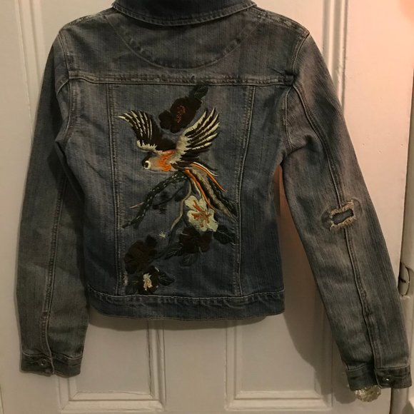 Girls "Vanilla" brand jean jacket S - Picture 1 of 2